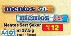 MENTOS SERT ŞEKER ÇEŞİTLERİ 37,5 G